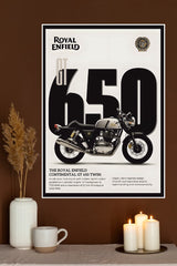 Royal Enfield Continental GT650 Poster | Bike Posters