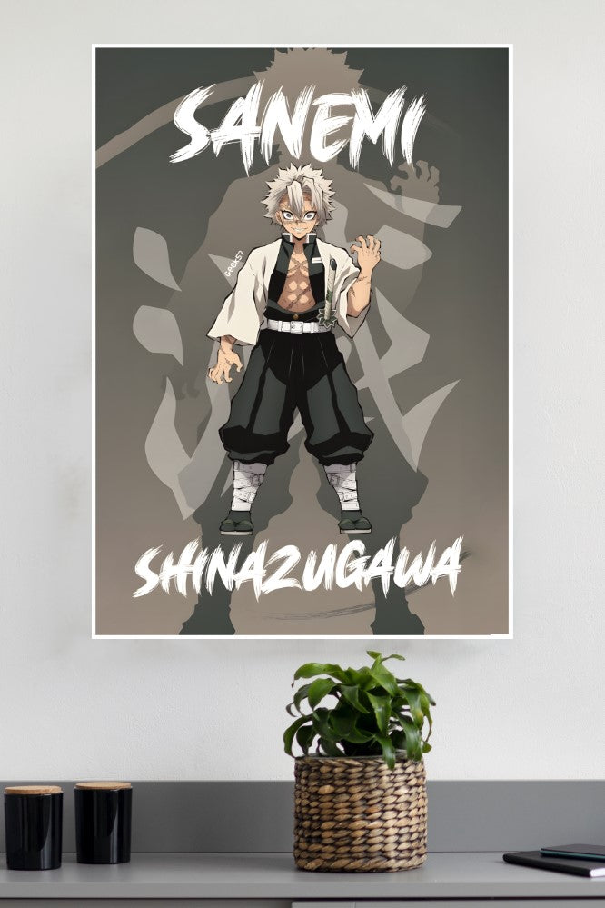 Sanemi Shinazugawa Poster | Anime Posters