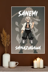 Sanemi Shinazugawa Poster | Anime Posters