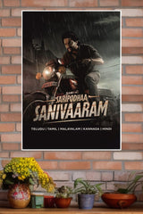 Saripodhaa Sanivaaram Poster | Tollywood Movies Posters