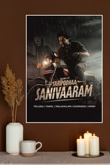 Saripodhaa Sanivaaram Poster | Tollywood Movies Posters