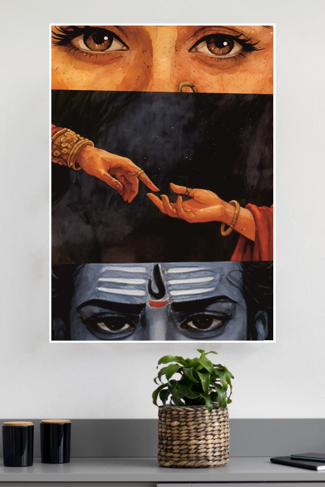 Shiva & Shakti Poster| God Posters