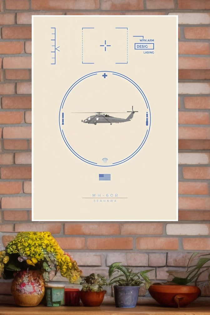 Sikorsky UH-60 Black Hawk Poster | Fighter Plane Poster
