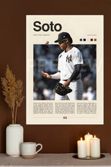 Soto Poster | Baseball Posters