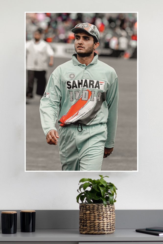 Sourav Ganguly Poster | Cricketers Posters