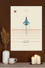 Sukhoi Su-34 fullback Poster | Fighter Plane Posters