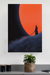 Sunset of the Soul Poster | Samurai Warrior Poster