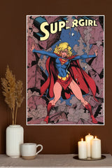 Super Girl Poster | Superhero Posters