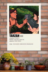 Tarzan 1999 Poster | Animated Movie Posters
