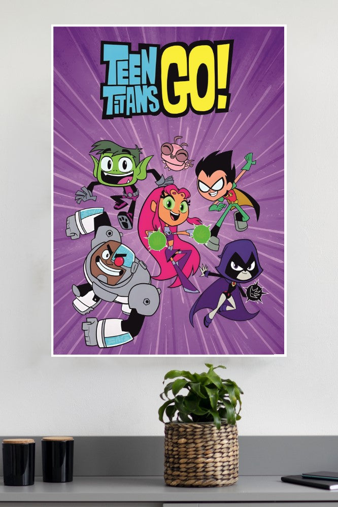 Teen Titans Go Poster | Animated Movie Posters