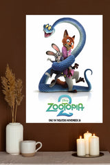 The Animated Film Zootopia 2 Poster| Animated Movie Posters