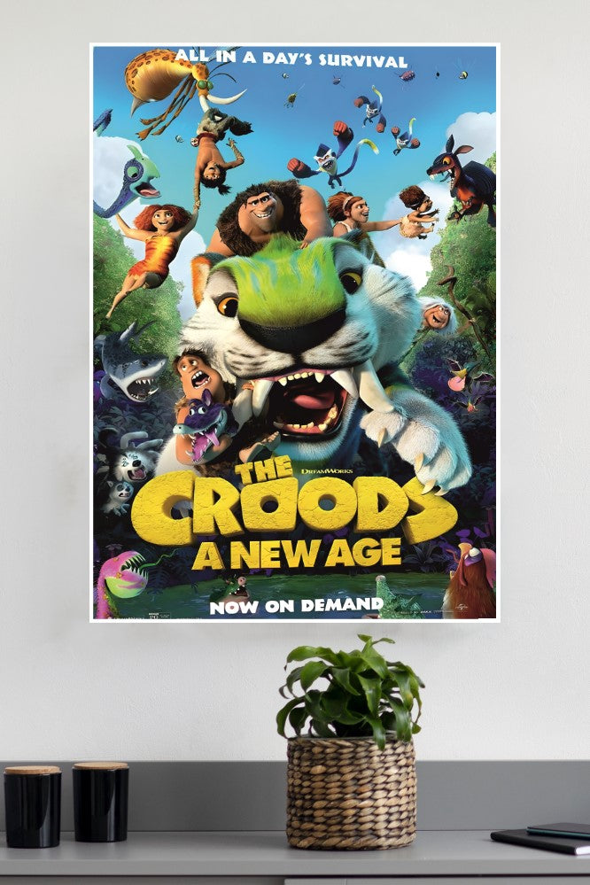 The Craods Poster | Animated Movie Posters