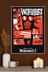 The Incredibles 2 Poster | Animated Movie Posters