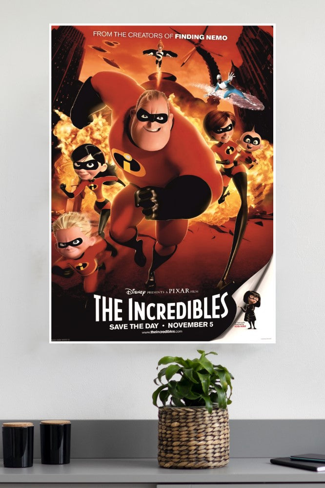 The Incredibles Poster | Animated Movie Posters