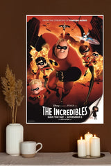 The Incredibles Poster | Animated Movie Posters