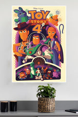 Toy Story 4 Poster | Animated Movie Posters