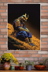 Violet Vow Poster | Samurai Warrior Poster