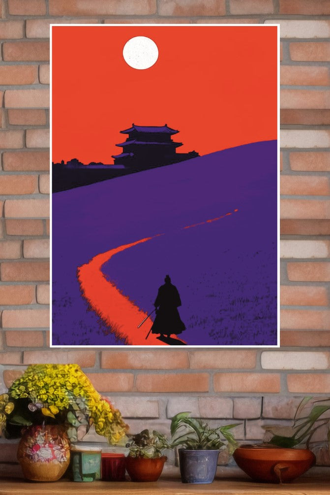 Vow Beneath the Sun Poster | Samurai Warrior Poster