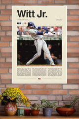 Witt Jr Poster | Baseball Posters