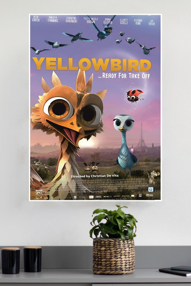 Yellow bird Poster | Animated Movie Posters