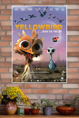 Yellow bird Poster | Animated Movie Posters
