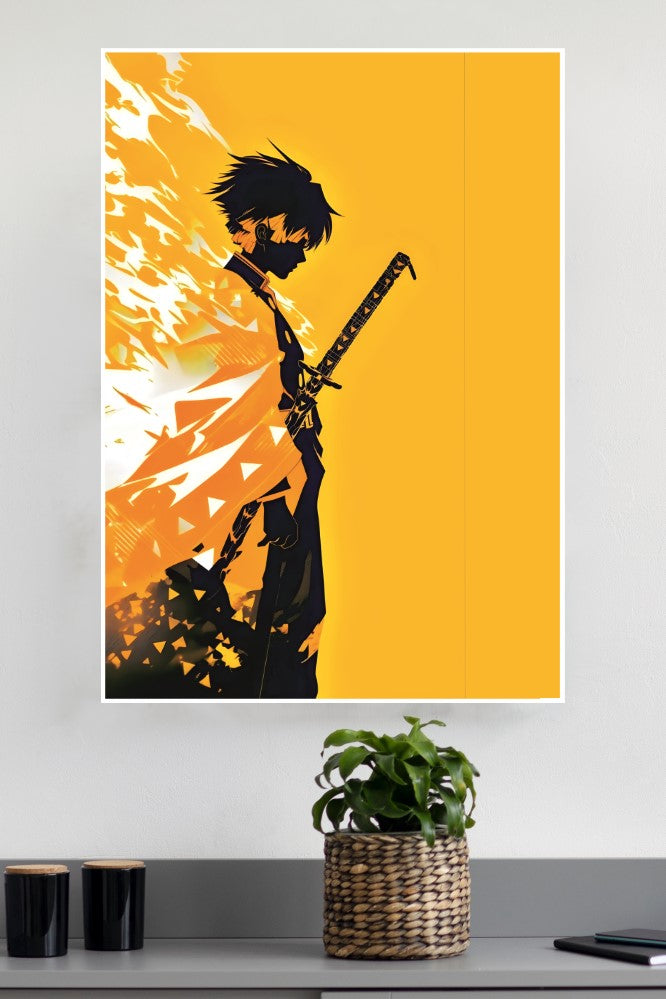 Zenitsu Agatsuma Poster | Anime Posters