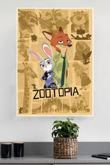Zootopia Poster | Animated Movie Posters