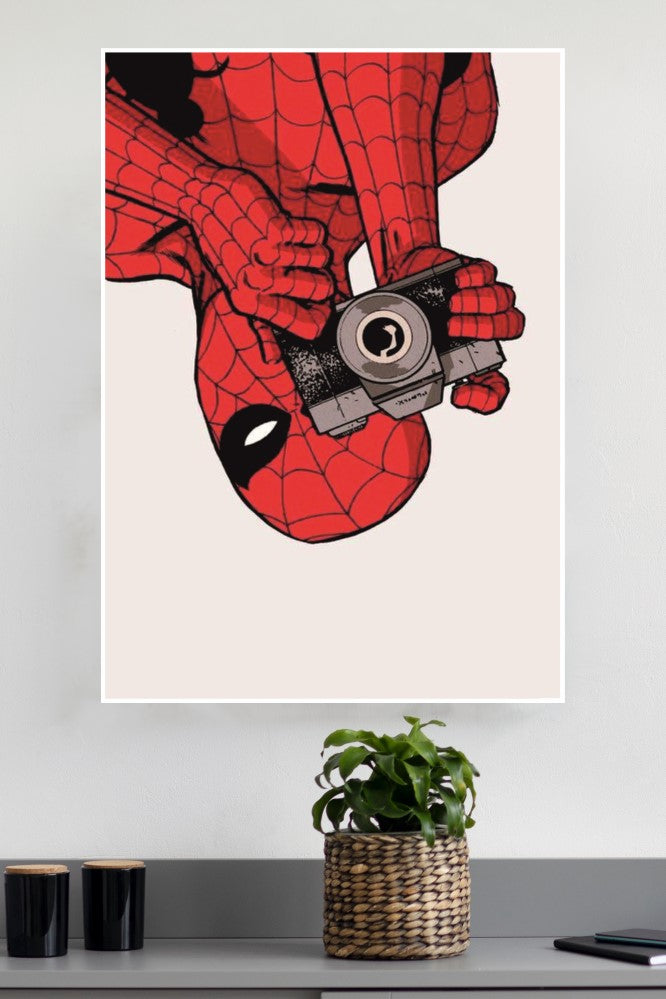 Spider Man The Photographer Poster | Superhero Posters