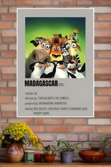 madagas car Jungle Joy Poster | Animated Movie Posters