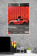 2020 Toyota Supra Poster | Cars Posters