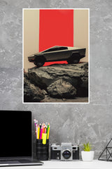 2024 Tesla Cybertruck Poster | Cars Posters