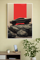 2024 Tesla Cybertruck Poster | Cars Posters