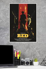 A Revenge Story Red Poster | Hollywood Movies Posters