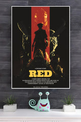 A Revenge Story Red Poster | Hollywood Movies Posters