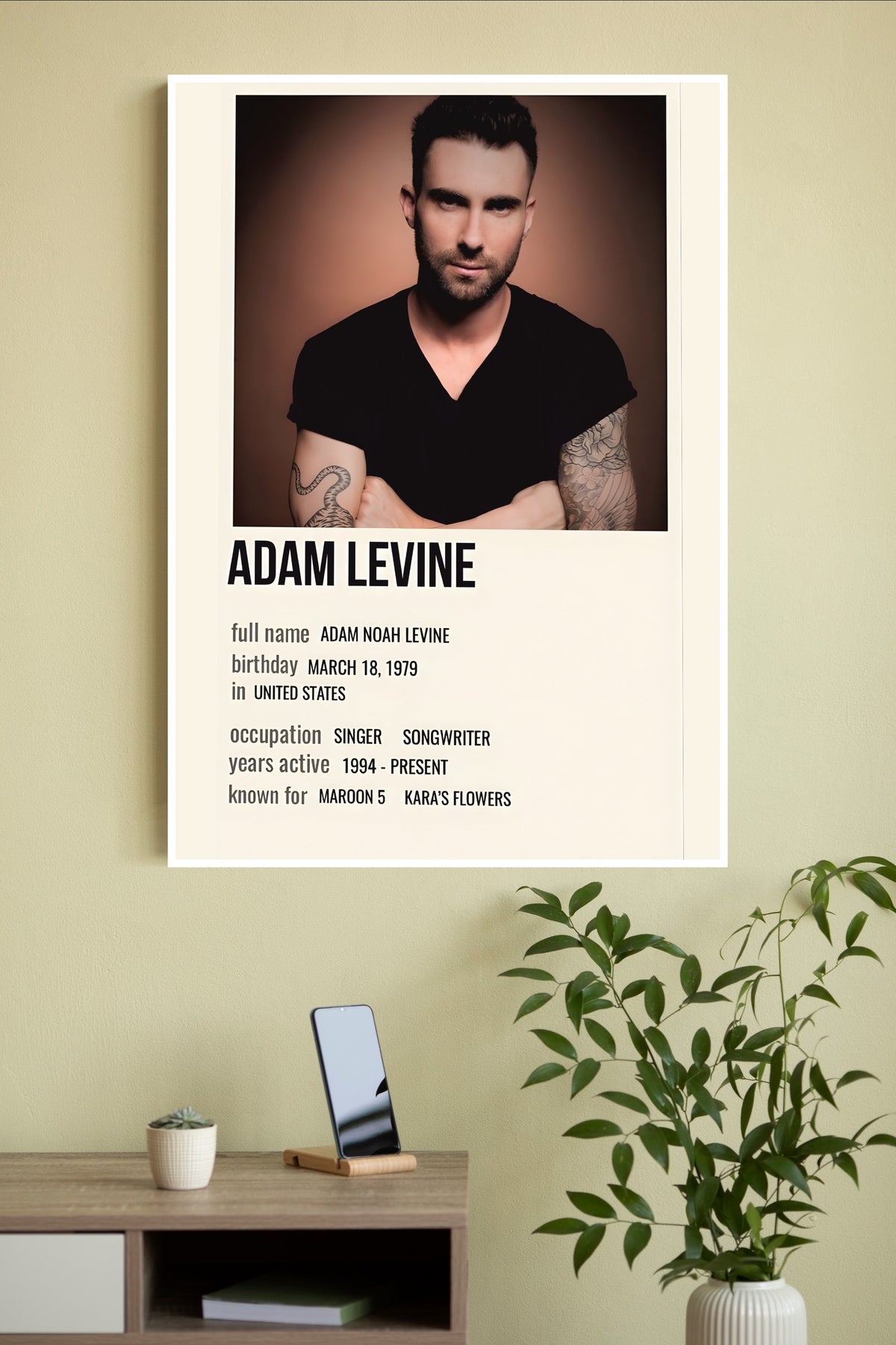 Adam Levine Poster | Music Posters