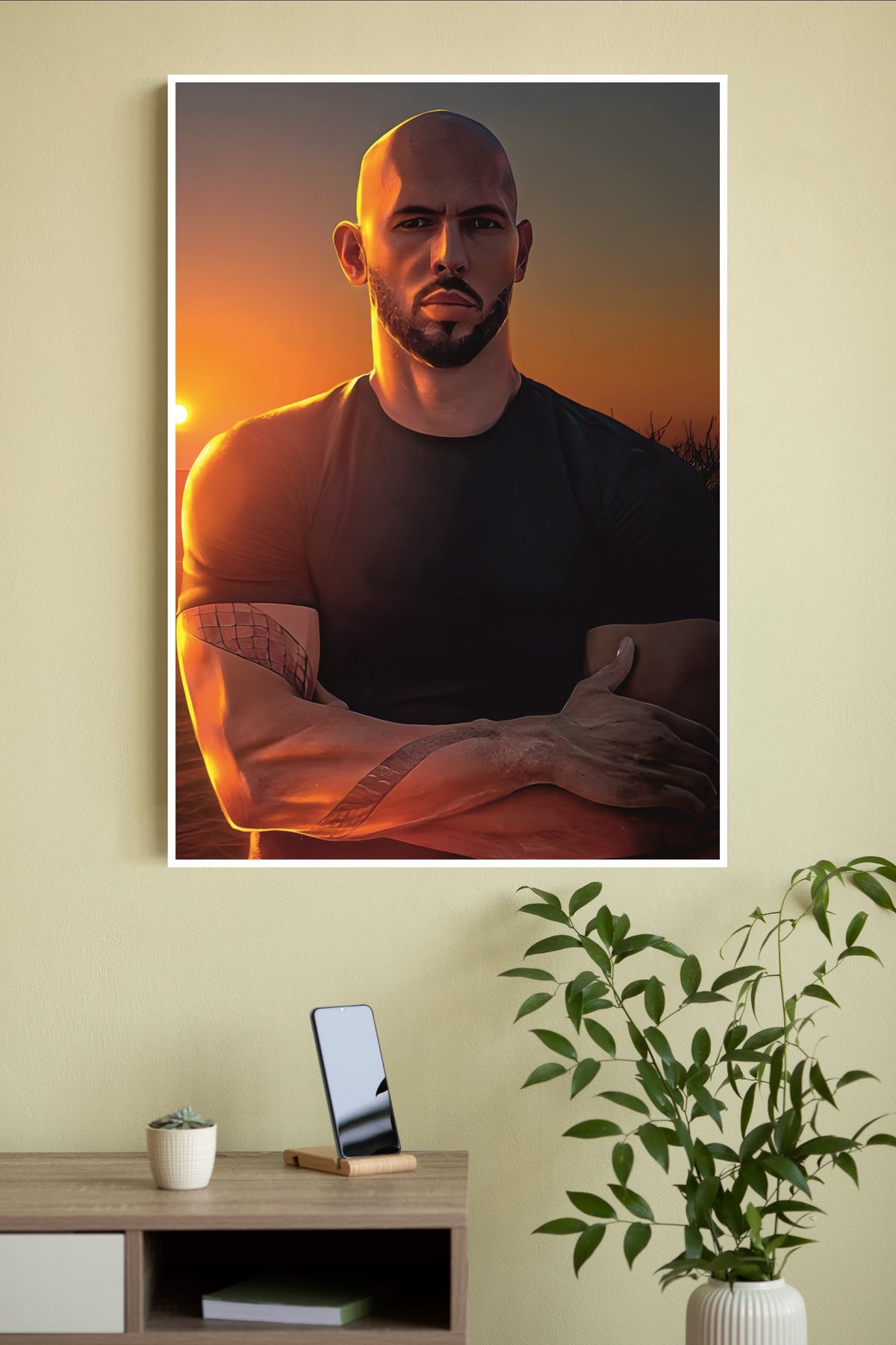 Andrew Tate Poster | Power Full Man Poster