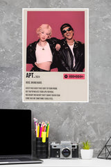 Apt Poster | Music Posters