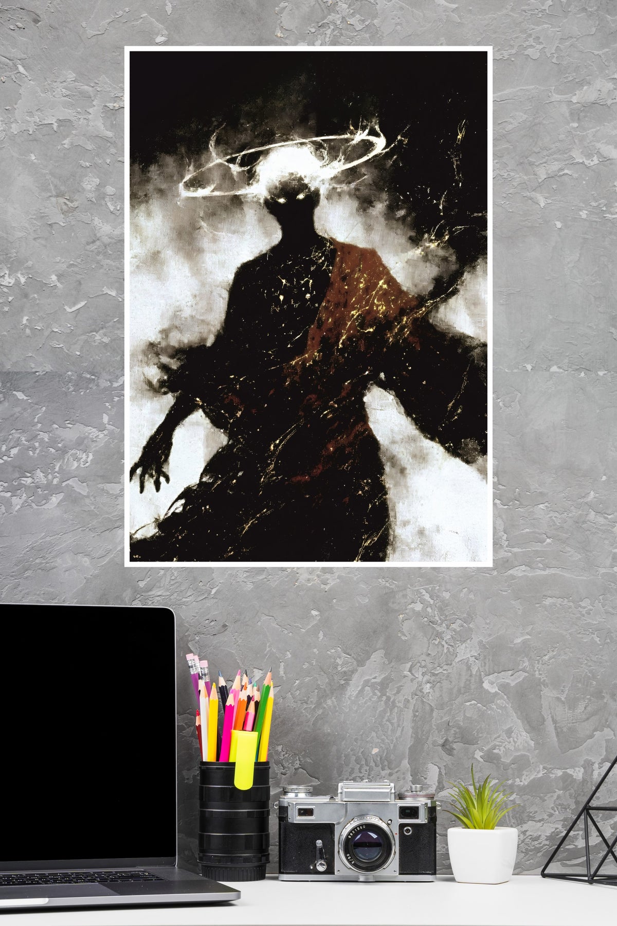 Ashes of a Silent God Poster | Darkness Posters