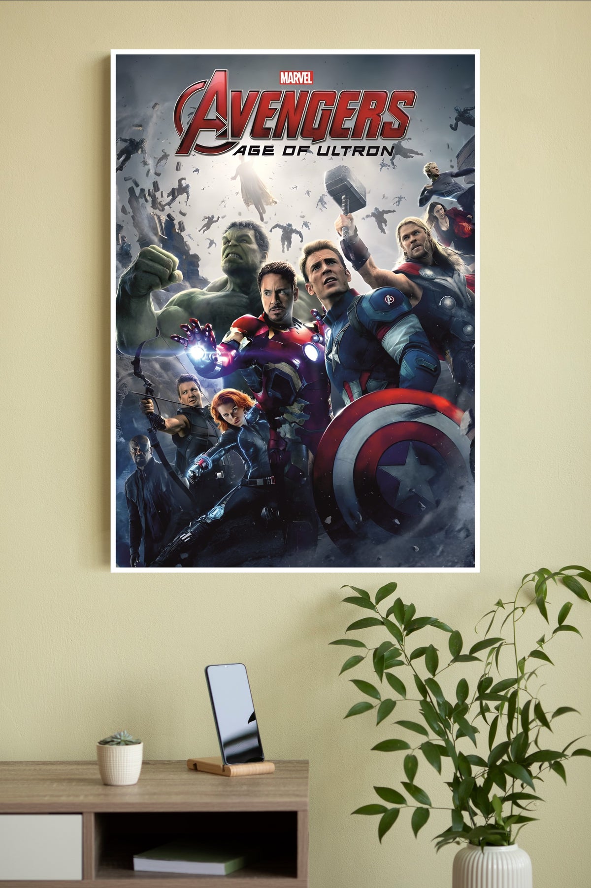 Avengers The Rise of AI Poster | Hollywood Movies Posters