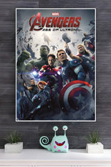 Avengers The Rise of AI Poster | Hollywood Movies Posters