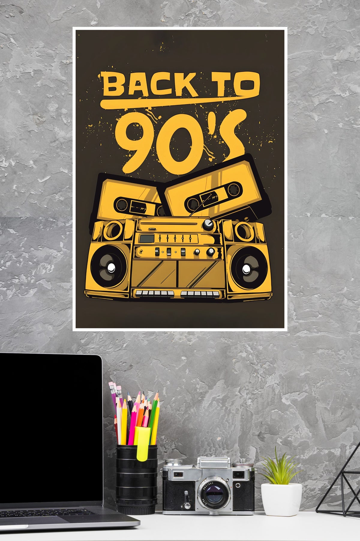 Back To 90s Poster | Music Posters