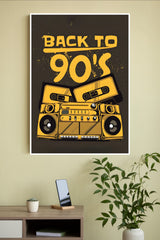 Back To 90s Poster | Music Posters