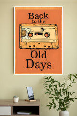 Back to The Old Day Poster | Music Posters
