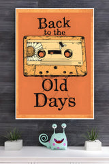 Back to The Old Day Poster | Music Posters