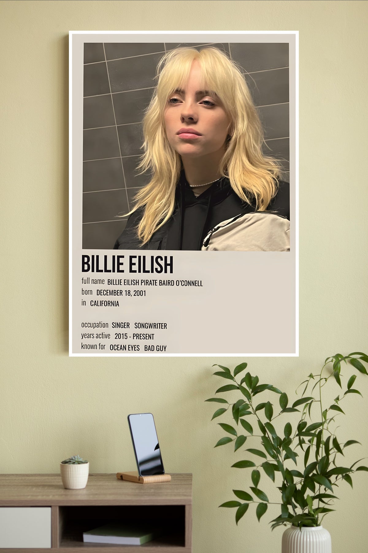 Billie Eilish Poster | Music Posters