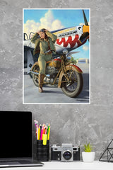 Bornto Fly, Ready to Ride Poster | Bike Posters