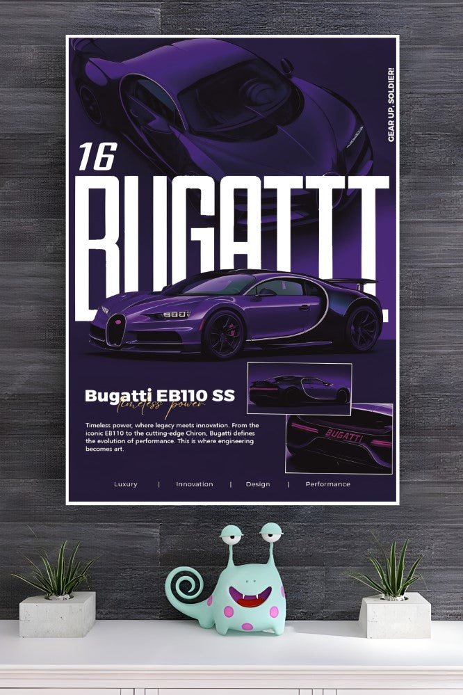 Bugatti Chiron Poster | Cars Posters