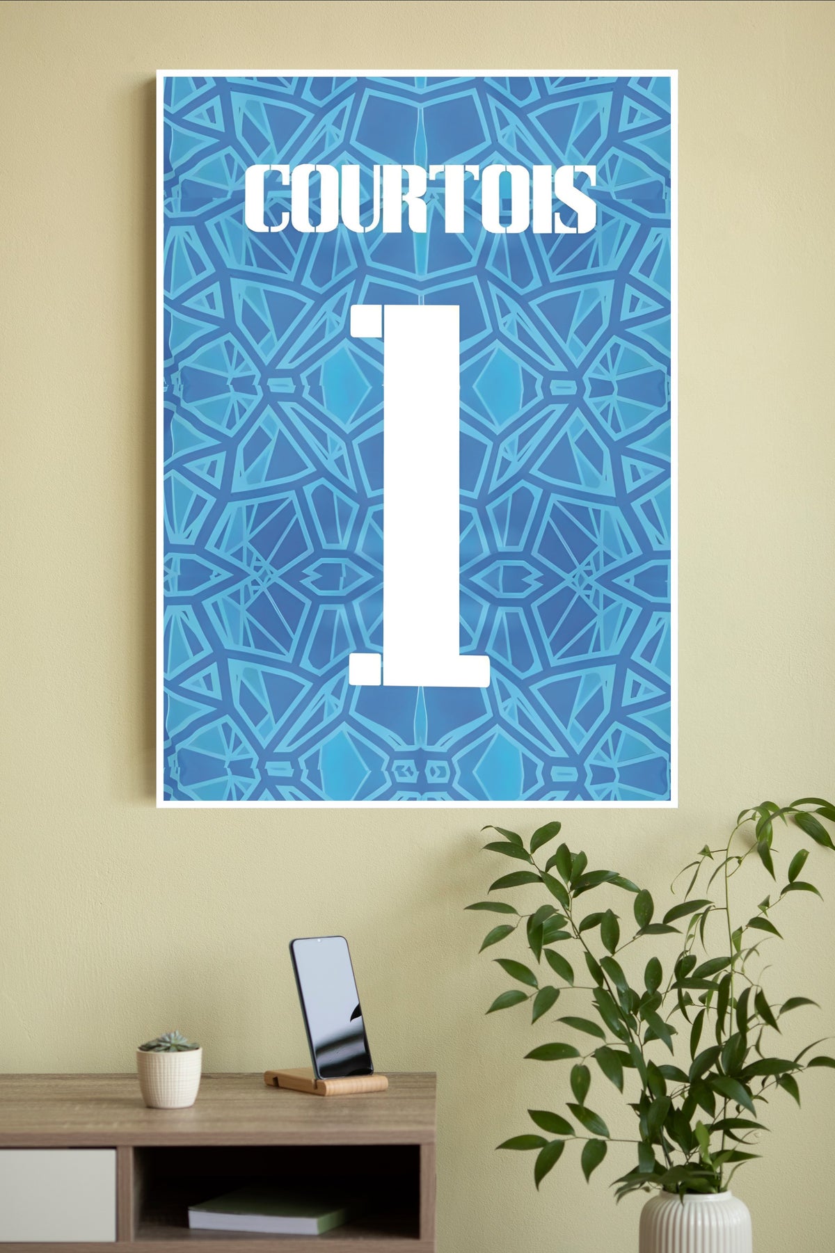 Courtois Poster | Football Posters
