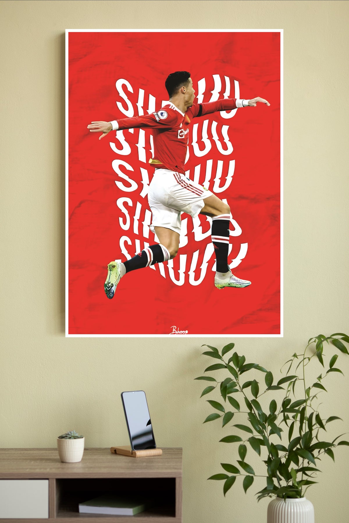 Cristiano Ronaldo CR7 Poster | Football Posters
