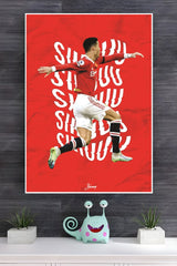Cristiano Ronaldo CR7 Poster | Football Posters